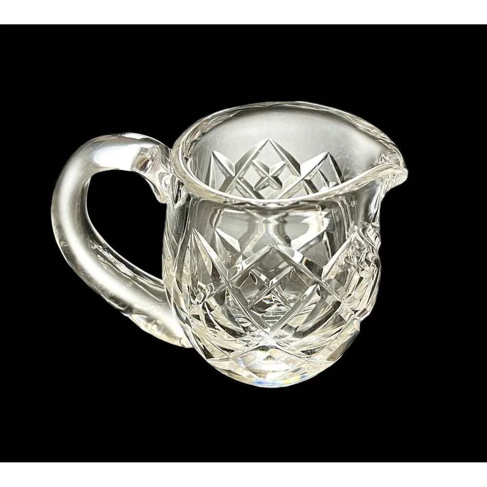 Waterford Crystal Small or Mini Creamer 2.5" Tall Perfect - Picture 2 of 9